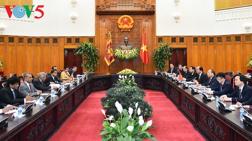 Hội đàm cấp cao Việt Nam - Sri Lanka - ảnh 1